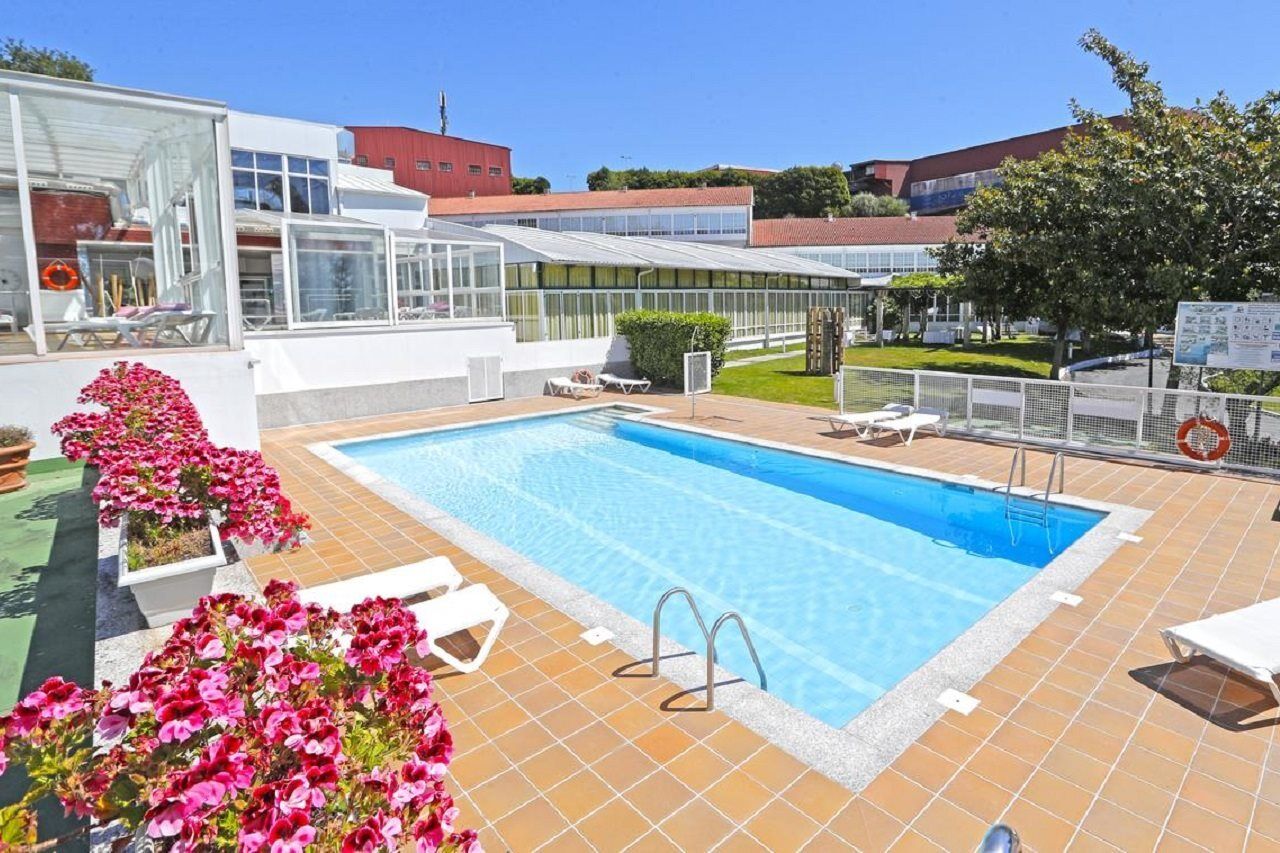 Hotel Spa Congreso Teo Bagian luar foto